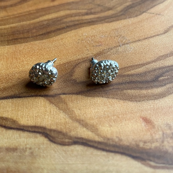 Dazzling Crystal Silver Earrings - Picture 4 of 5